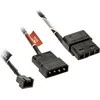 Noctua Molex – 3 kontaktų, 0,12 m, juodas (NA-SAC1)
