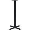 Bistro stalo koja, juodos spalvos, 56x56x107cm, ketus