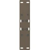 Kavos staliuko kojelės, A formos, 2 vnt., 38x(42-43) cm, plienas