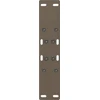 Kavos staliuko kojelės, A formos, 2 vnt., 50x(42-43) cm, plienas