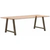 Valgomojo stalo kojelės, A formos, 2 vnt., 90x(72-73) cm, plienas