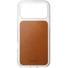 Nomad skaidrus odinis dėklas, balno ruda (Horween) - iPhone 18 Pro Max/17 Pro Max