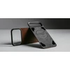 Dėklas Nomad Magnetic Leather Back, rustic rudos spalvos (Horween), Magsafe – iPhone 17 Pro