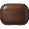 Nomad modernus dėklas AirPods Pro 2 ausinėms, rudos odos