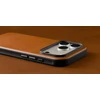 Nomad Modernus odinis dėklas, balno rudos spalvos (Horween) - skirta iPhone 18 Pro Max/17 Pro Max