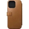 Nomad Modernus odinis dėklas, angliškas, gelsvai rudas-C spalvos – iPhone 16 Pro