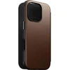 Nomad Modernus odinis dėklas, rudas – iPhone 16 Pro
