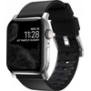 Nomad Active Strap Pro Juodas, sidabrinis - Apple Watch 49mm/46mm/45mm/44mm/42mm