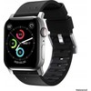 Nomad Active Strap Pro Juodas, sidabrinis - Apple Watch 49mm/46mm/45mm/44mm/42mm