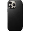 Dėklas Nomad Leather Folio, juodas - iPhone 16 Pro Max