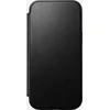 Dėklas Nomad Leather Folio, juodas - iPhone 16 Pro Max