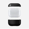 Nomad modernus odinis dėklas „Airpods Pro 2“ ausinėms, juodas