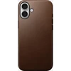 Nomad modernus odinis dėklas, rudas – „iPhone 16 Plus“