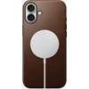 Nomad modernus odinis dėklas, rudas – „iPhone 16 Plus“