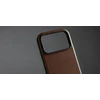 Nomad Modern Leather dėklas, rudos spalvos – iPhone 17 Pro Max