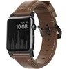 Nomad Išmaniojo laikrodžio Apple odinis dirželis, Rudos spalvos, 42/44mm