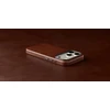 Burga Nomad Traditional odinis dėklas, rustic ruda (Horween) – iPhone 18 Pro Max/17 Pro Max