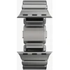 Apyrankė Nomad Stratos Band, natural titanium, juodas FKM - AW 45/46/49mm