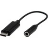 USB USB-C adapteris - Jack 3.5mm Juodas