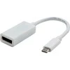 USB-C adapteris – DisplayPort Baltas