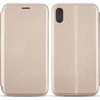 Dėklas Beline Book Magnetic Apple iPhone Xs Max rózowo-auksinė/rosegold