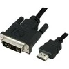 Premiumcord Kabelis Goobay HDMI – DVI-D 2m Juodas (50580)