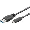 Goobay | Apvalus kabelis | Sinchronizuokite ir įkraukite Super Speed USB-C į USB A 3.0 įkrovimo laidą | 67890 | USB 3.0 kištukas (A tipas) | USB-C (vyriškas)