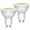 Nordlux , Smart bulb, Baltas, GU10, 2200 K, 6500 K, 450 lm - 2 pcs.
