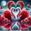 Norimpex *****Deimantinė mozaika łabędzie 2002519 25191