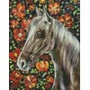 Norimpex Diamond mozaika be rėmelio - Ištikimas arklys 40x50cm