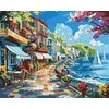Norimpex Tapyba pagal skaičius - Miestas prie vandenyno 40x50cm