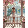 Norimpex Ideyka Painting by numbers on frame KHO8441 Wonderful ballerina 40x50 cm AP0117