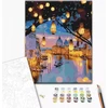 Norimpex Paveikslas pagal numerius BRUSHME, 40x50 cm, vakarinis Venecijos švytėjimas, 1 vnt.
