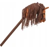 Norimpex *ARKLIO GALVA SU manekenu ant pagaliuko, BRONZINĖ, skambi, 66 cm