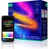 Skaitmeninės LED juostos komplektas su Wi-Fi valdikliu ir maitinimo šaltiniu, RGB IC, 10m, 36W, TUYA / Smart Life, NOUS