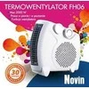 Šildytuvas - NOVEEN FH06 2 Galingumo Lygiai Reguliuojamas Termostatas Apsauga Nuo Perkaitimo