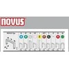 Verschiedene NOVUS Staples H 37 6MM 5000pc SUPERHARD