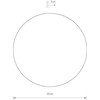Sieninis šviestuvas Nowodvorski 7638 RING LED Kinkiety 24H