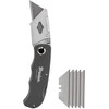 Sulankstomas trapecijos formos peilis DIY-KN190201/B SU TRAPECIJOS FORMOS AŠMENIMIS BRADAS