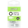 Essve Atsuktuvų antgaliai TX10 25 mm 3 vnt