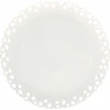 LA PORCELLANA BIANCA VALENTINO Dekoruota torto lėkštė 34 cm