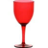 ROSE&TULIPANI FIABA 6 akrilinių vyno taurių rinkinys 400 ml, raudona