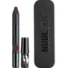 „Nudestix Intense Matte“ lūpų pieštukas ir skruostų skaistalai 2 viename „Raven“ 2,5 g