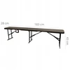 Nuforma Kitos formos suoliukas catering stalas 180cm TECHNORATAN