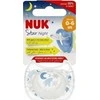 Nuk SILIKONINIS ČIULPTUKAS "STAR NIGHT" 0–6 MĖN., 1 VNT.