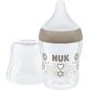 NUK Perfect Match termometru kontroliuojamas kūdikio buteliukas 150 ml baltas
