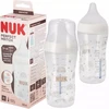 NUK Perfect Match buteliukas su temperatūros kontrole, 260 ml, rudas