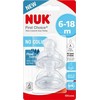 NUK 721329 buteliuko žindukas FC 6-18 SRAUTO VALDYMAS 2vnt