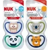 NUK silikoniniai čiulptukai, 6-18 mėn., 2vnt.