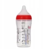 NUK Perfect Match kūdikio buteliukas su temperatūros kontrole Disney Minnie 260 ml raudonas